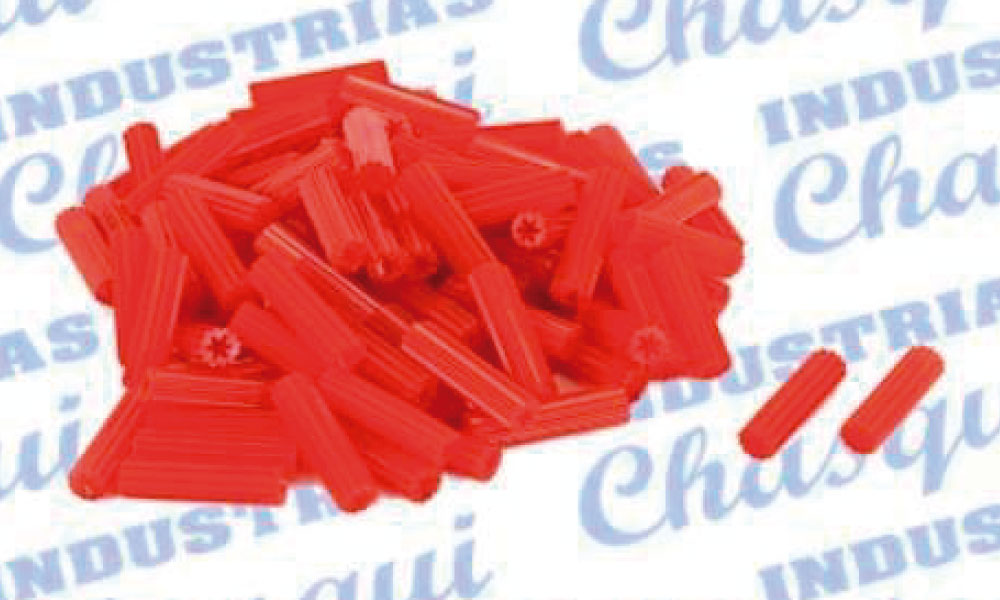 Tarugo rojo 3/6" (Chasqui)